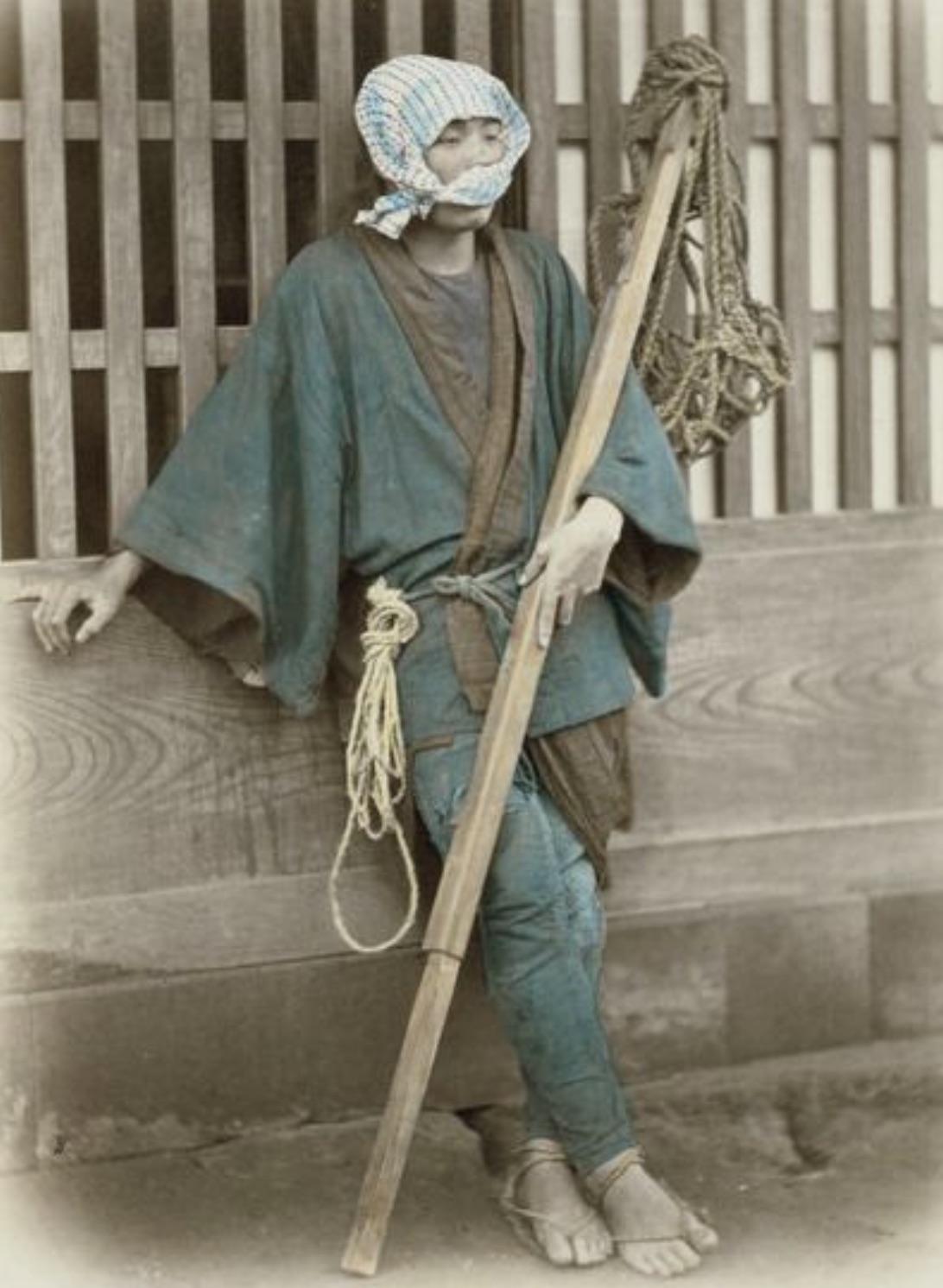 ancient japanese clothing farmer